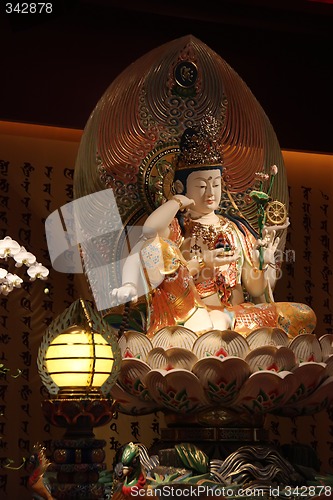 Image of Golden buddha statue