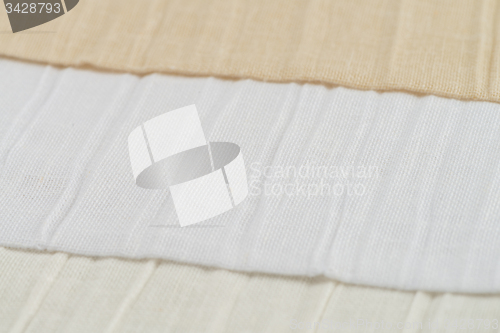 Image of Beige fabric