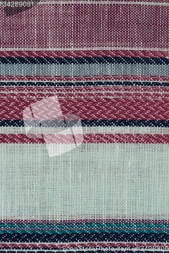 Image of Multi color fabric texture samples