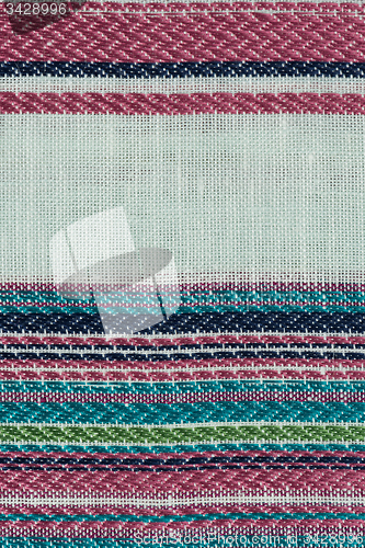 Image of Multi color fabric texture samples