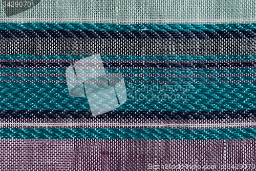 Image of Multi color fabric texture samples