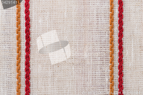Image of Beige fabric
