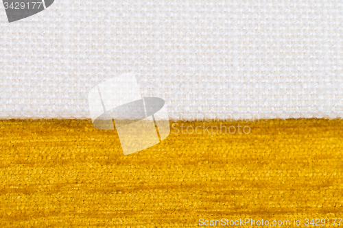 Image of Yellow fabric