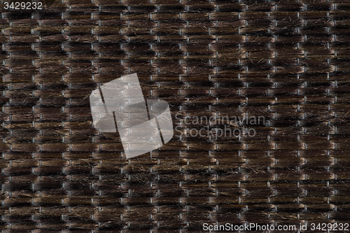 Image of Brown fabric texture