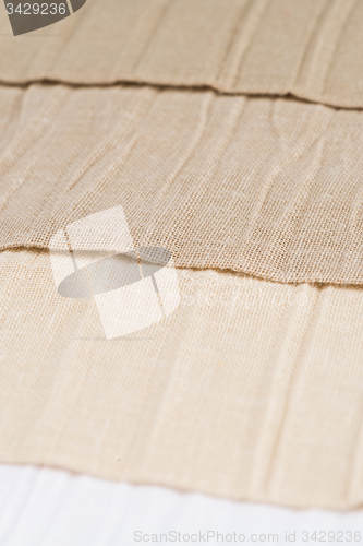 Image of Brown fabric