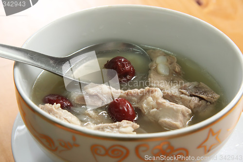 Image of Chinese pork soup