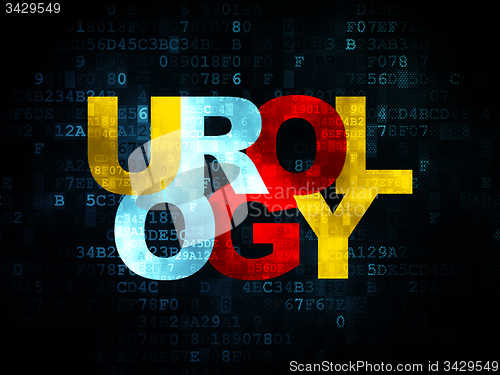 Image of Health concept: Urology on Digital background