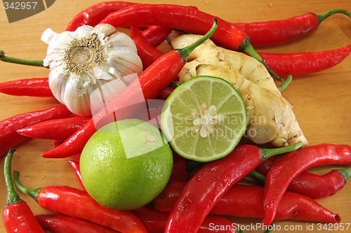 Image of Asian cooking ingredients