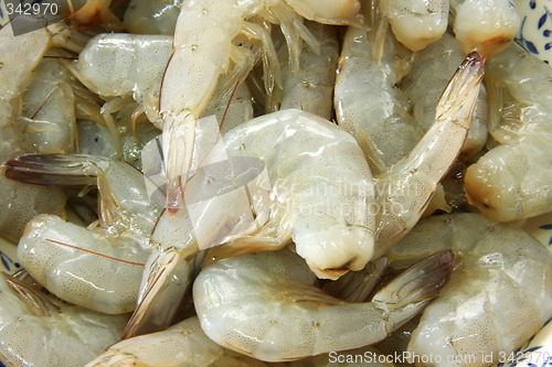 Image of Whole raw prawns