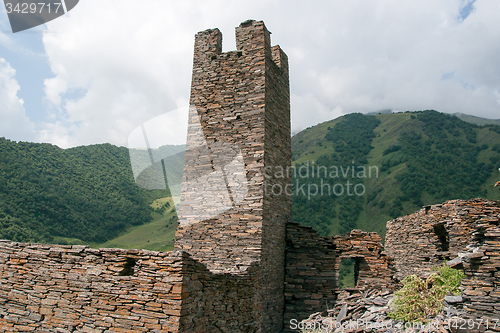 Image of Mutso village ruins