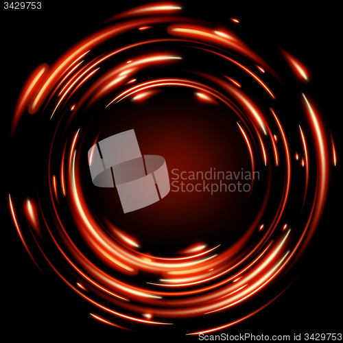 Image of Abstract glowing background. EPS 10