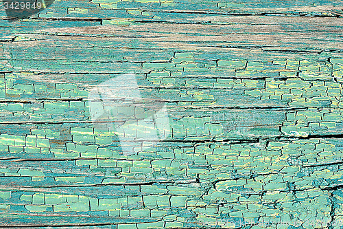 Image of Wooden texture of blue color