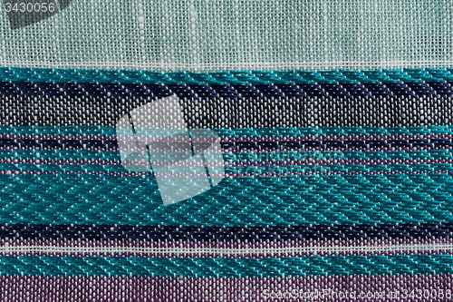 Image of Multi color fabric texture samples