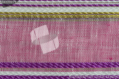 Image of Multi color fabric texture samples