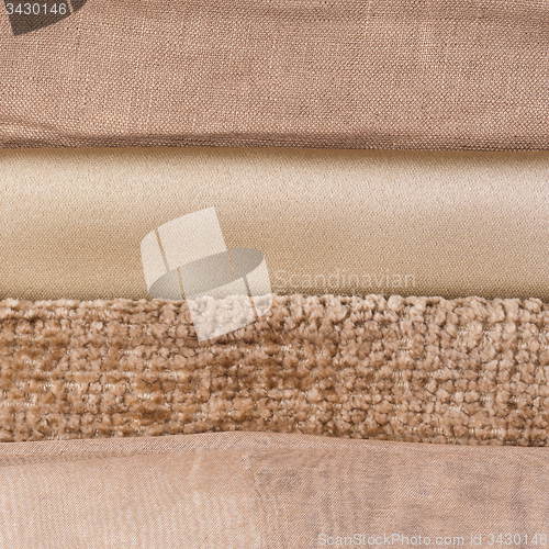 Image of Brown fabric