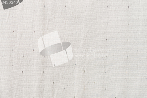 Image of White fabric texture