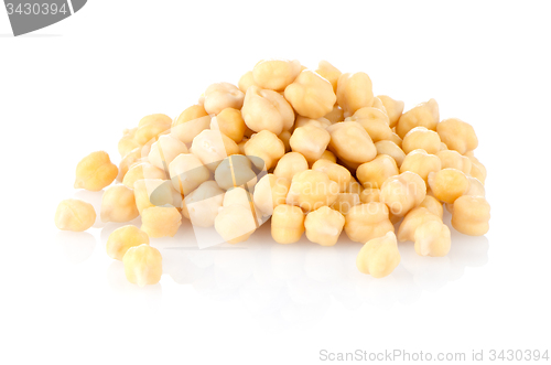 Image of Pile of chickpeas