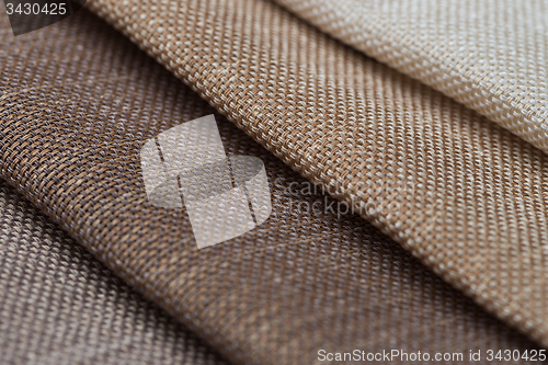 Image of Brown fabric