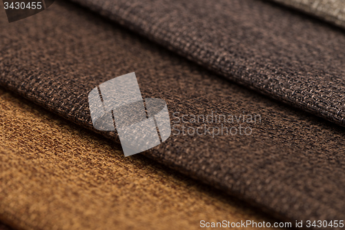 Image of Brown fabric