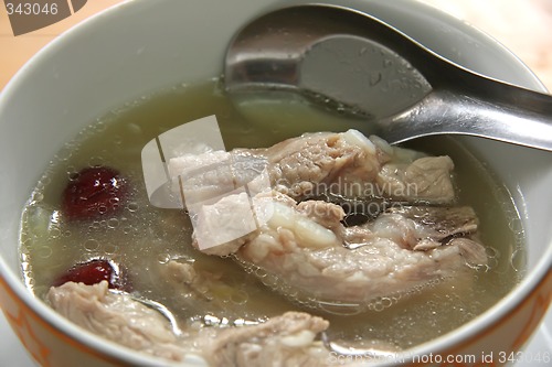 Image of Chinese pork soup