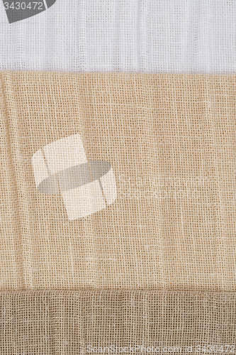 Image of Brown fabric