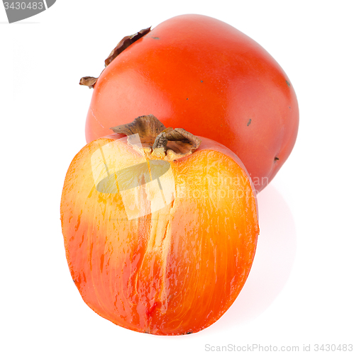 Image of Ripe persimmons