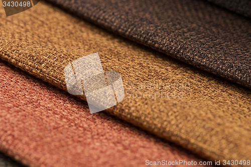 Image of Brown fabric