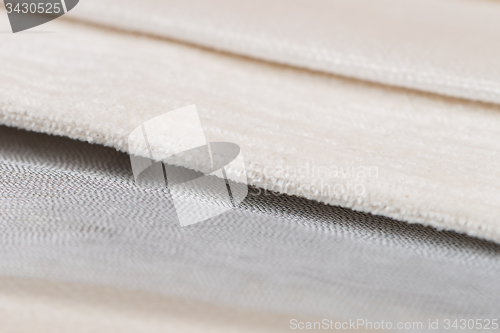 Image of Beige fabric