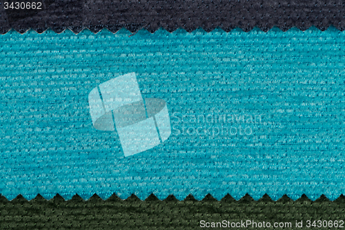 Image of Blue fabric texture