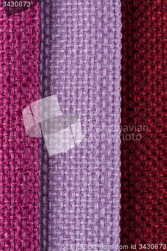 Image of Multi color fabric texture samples