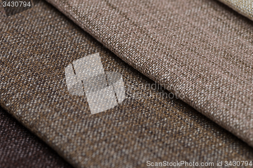 Image of Brown fabric