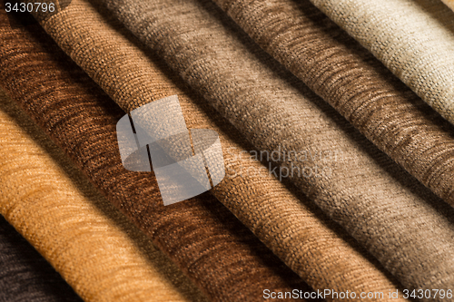 Image of Brown fabric