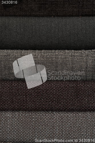 Image of Multi color fabric texture samples