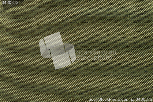 Image of Green fabric texture