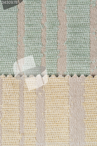 Image of Green fabric texture