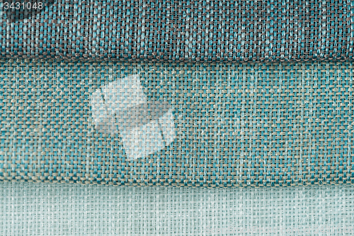 Image of Blue fabric texture