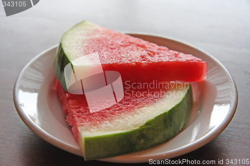 Image of Sliced watermelon