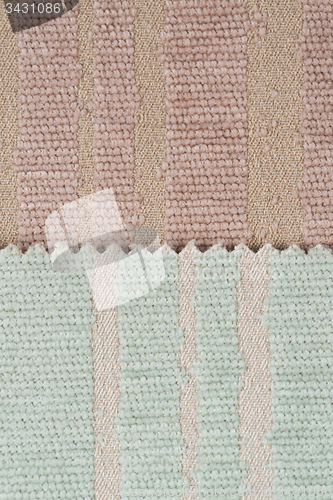 Image of Green fabric texture