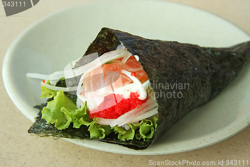 Image of Temaki sushi