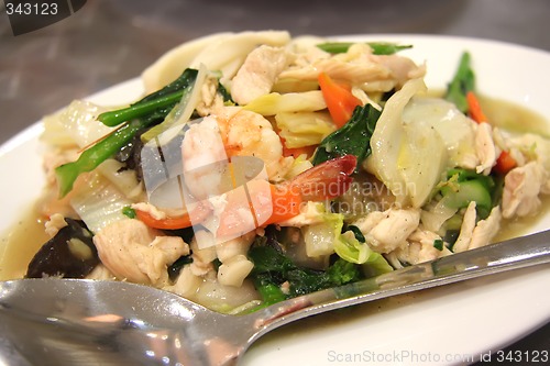 Image of Chinese fried vegetables