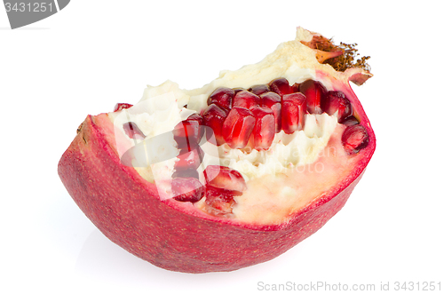 Image of Half pomegranate fruit