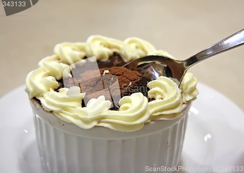 Image of Pudding in ceramic bowl