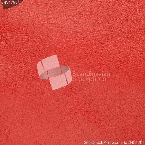 Image of Red leather texture