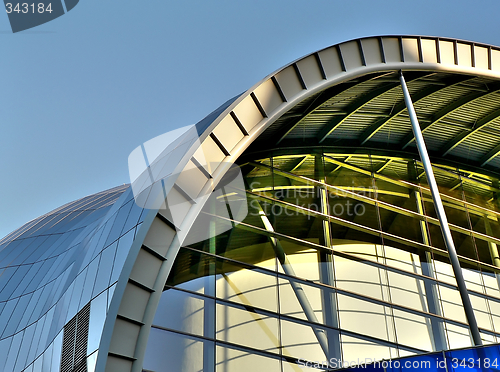 Image of Glass roof building