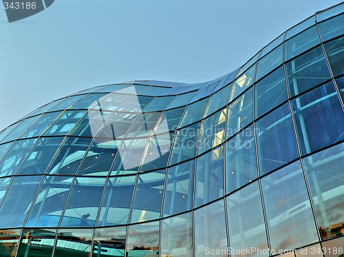 Image of Glass building structure