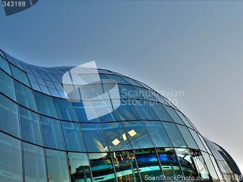 Image of Glass building structure