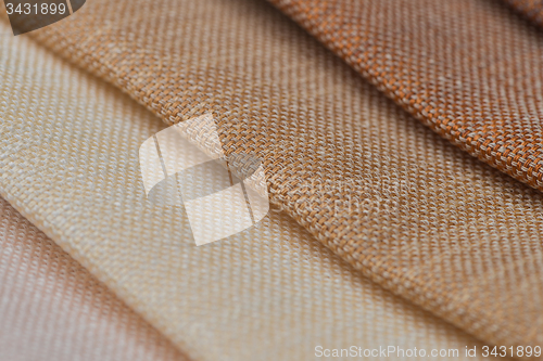 Image of Brown fabric