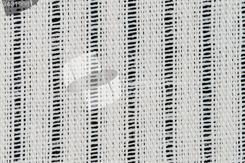 Image of White fabric texture