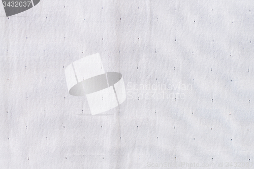 Image of White fabric texture