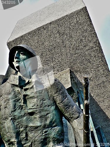 Image of Word war II monument